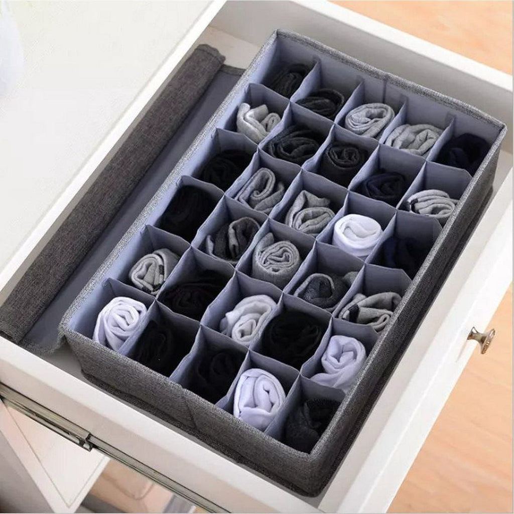 24 Grids Socks Organizer