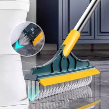 2 In 1 Floor Scrub And Wipe Brush